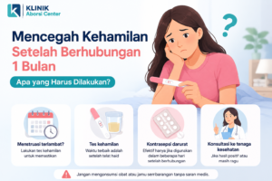 Mencegah kehamilan setelah berhubungan 1 bulan