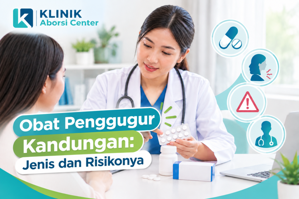 edukasi medis tentang obat penggugur kandungan dan konsultasi tenaga kesehatan